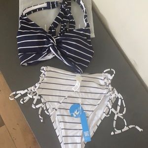 Brand new two piece high waist swimsuit